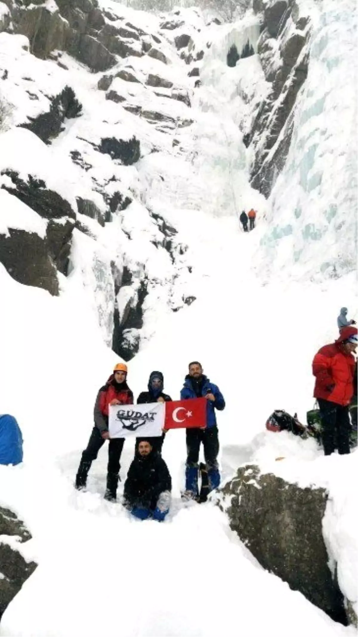 Güdat Buz Tırmanış Festivali\'ne Katıldı