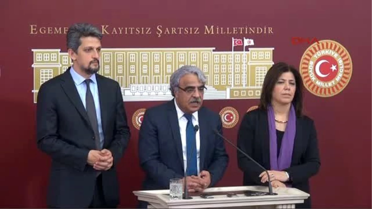 Hdp\'nin Anayasa Mutabakat Komisyonu Üyeleri Toplantı Sonrası Açıklama Yaptı 2