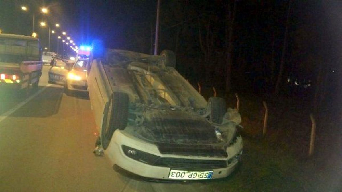 Samsun\'da Trafik Kazası: 6 Yaralı