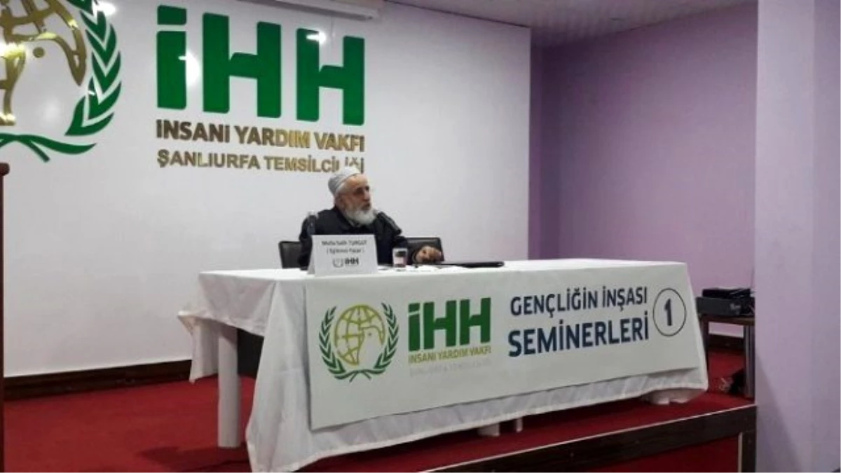 Şanlıurfa\'da Gençliğin İnşası Semineri Düzenlendi