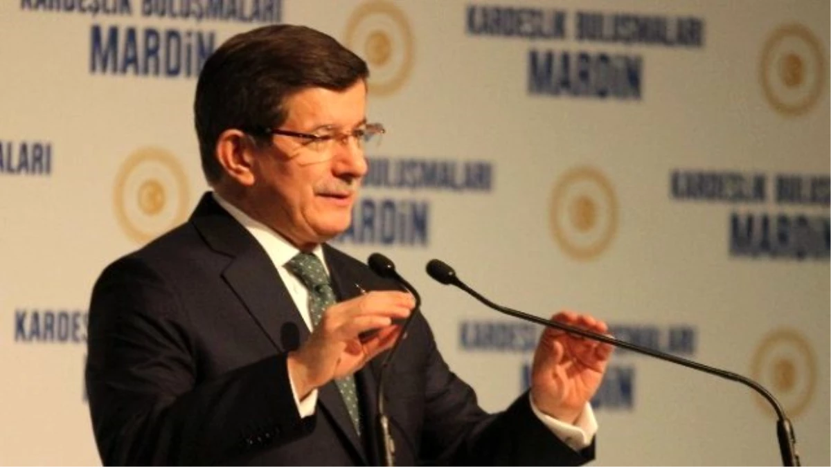 Başbakan Davutoğlu Mardin\'de (2)