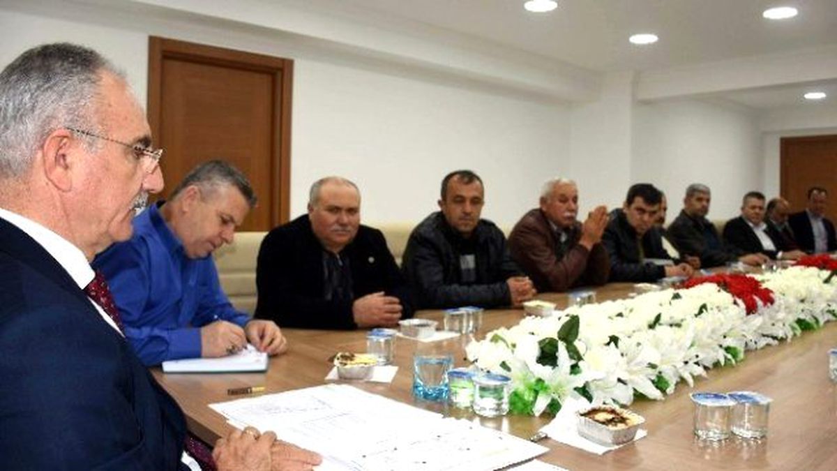 Başkan Kale, Muhtarlarla Bir Araya Geldi