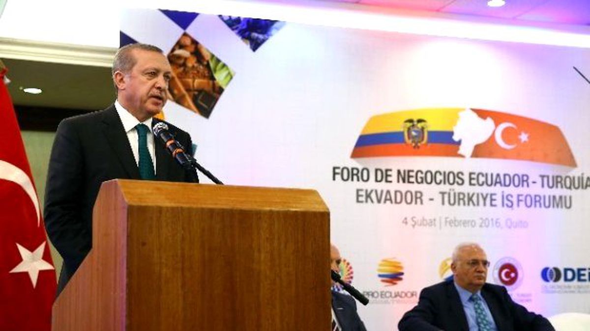 Cumhurbaşkanı Erdoğan İş Forumunda Konuştu