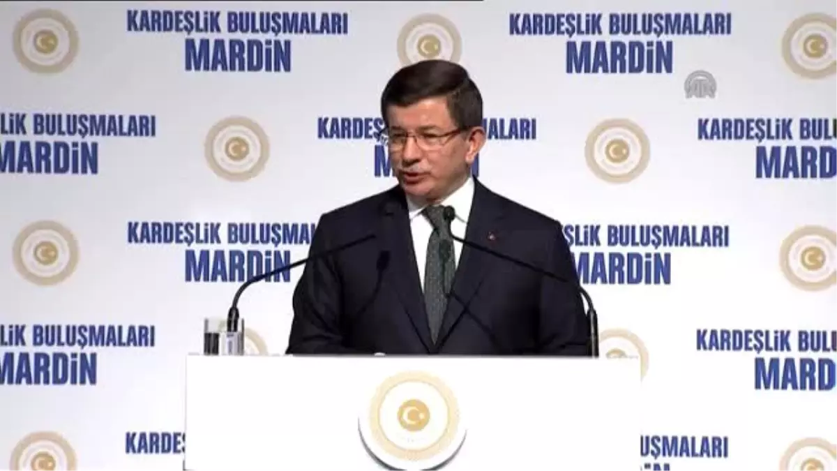 Davutoğlu: "Bizde Ayrı Ayrı Özerk Bölgeler Yok, Bir Vatan Var"