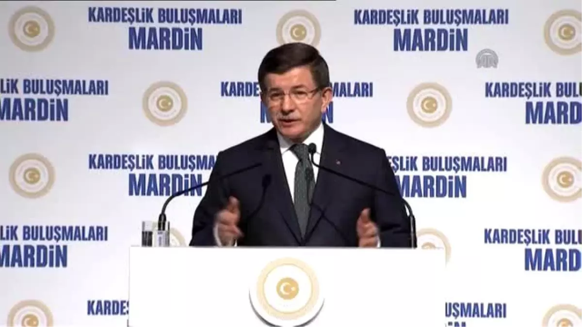 Davutoğlu: "Diyarbakırlı, Cizreli ya da Silopili Göç Eden Vatandaşlarımıza Her Ay Kira Yardımı...