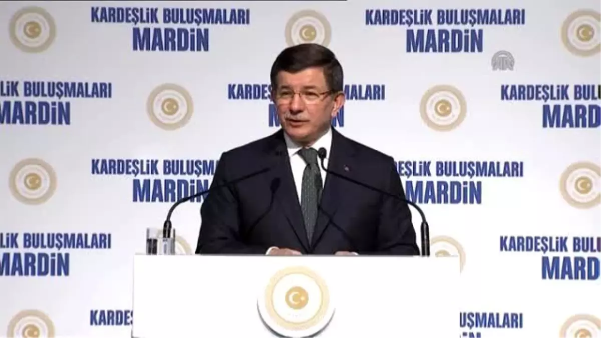 Davutoğlu: "Terör Yapmak İsteyen Kim Olursa Olsun Mutlak Suretle Durdurulacaktır"