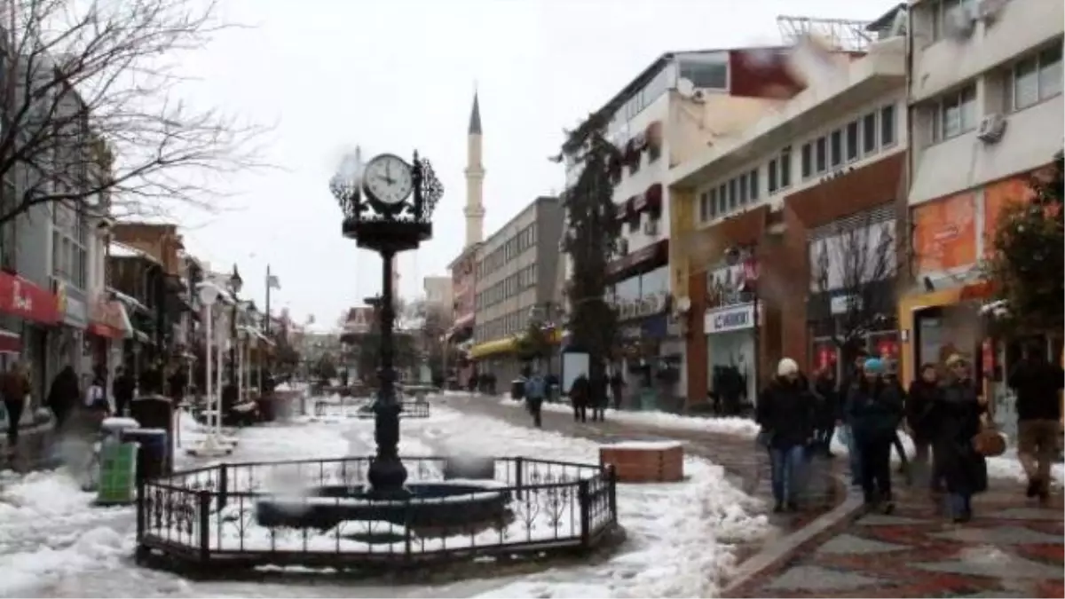 Edirne\'de Yoğun Kar Yağışı (4)