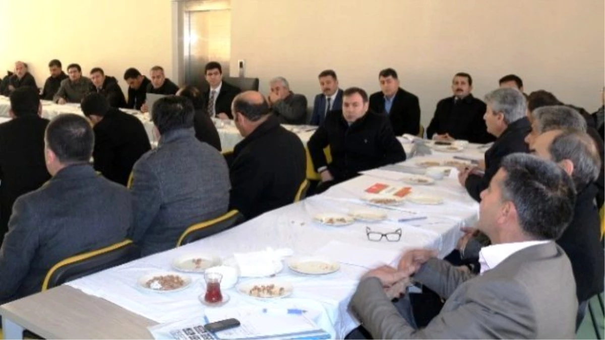 Erciş\'te Akademik Eğitimi Geliştirme Toplantısı