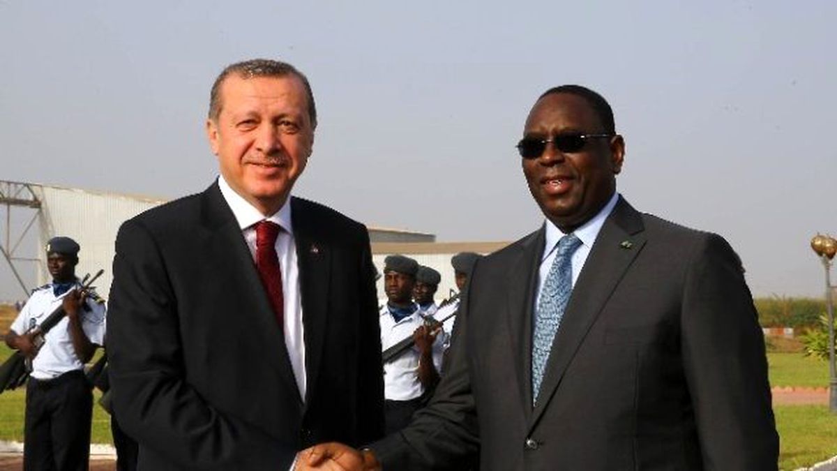 Erdoğan Senegal\'de Resmi Törenle Karşılandı