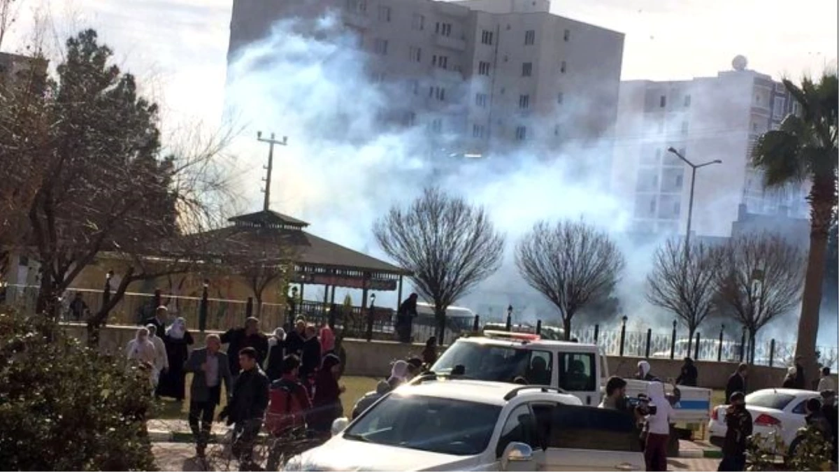Kızıltepe\'de İzinsiz Gösteriye Müdahale