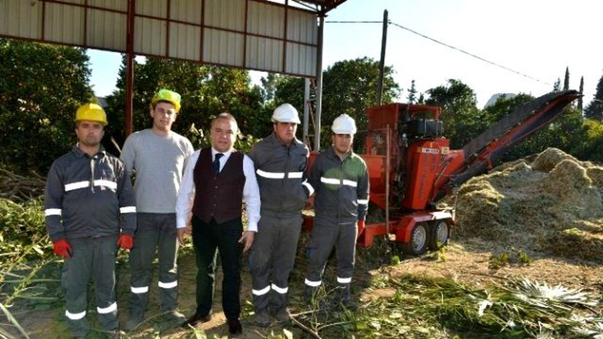 Konyaaltı, Ağaç ve Bitki Atıklarını Ekonomiye Geri Kazandırıyor