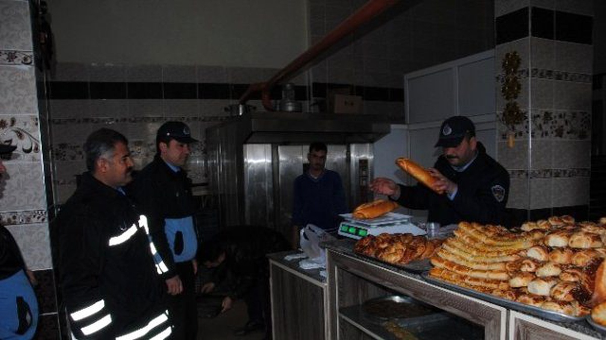 Zabıtadan Somun Fırınlarına Şafak Denetimi