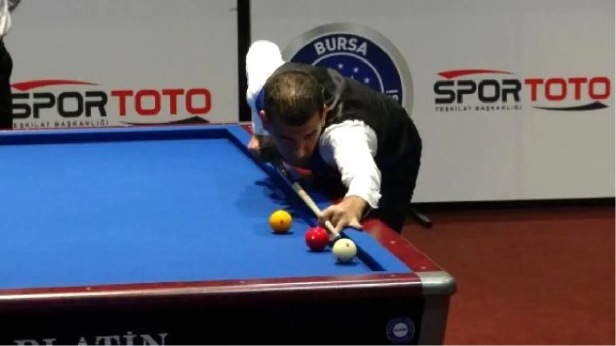 3 Bant Bilardo Dünya Kupası\'nda Tek Türk Kaldı