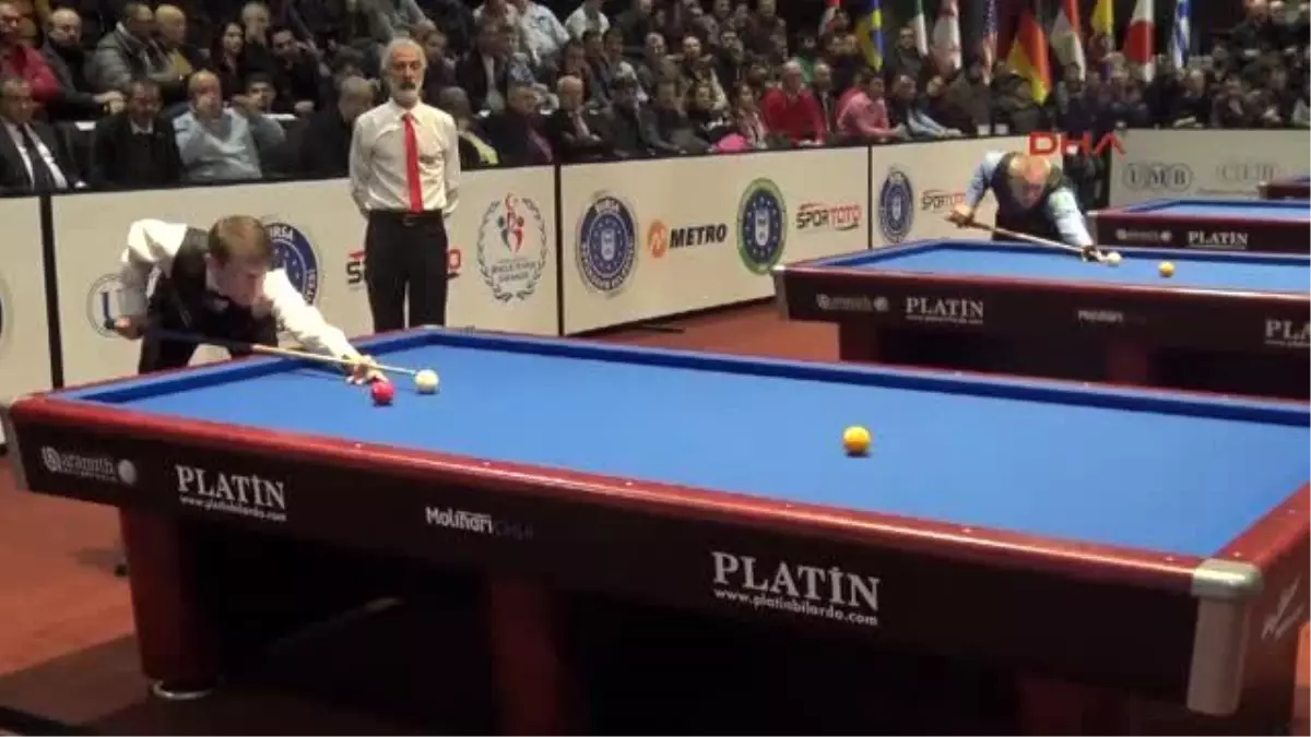 3 Bant Bilardo Dünya Kupası\'nda Tek Türk Kaldı