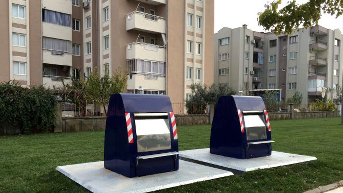 Buca\'da çöpler yer altına alınıyor