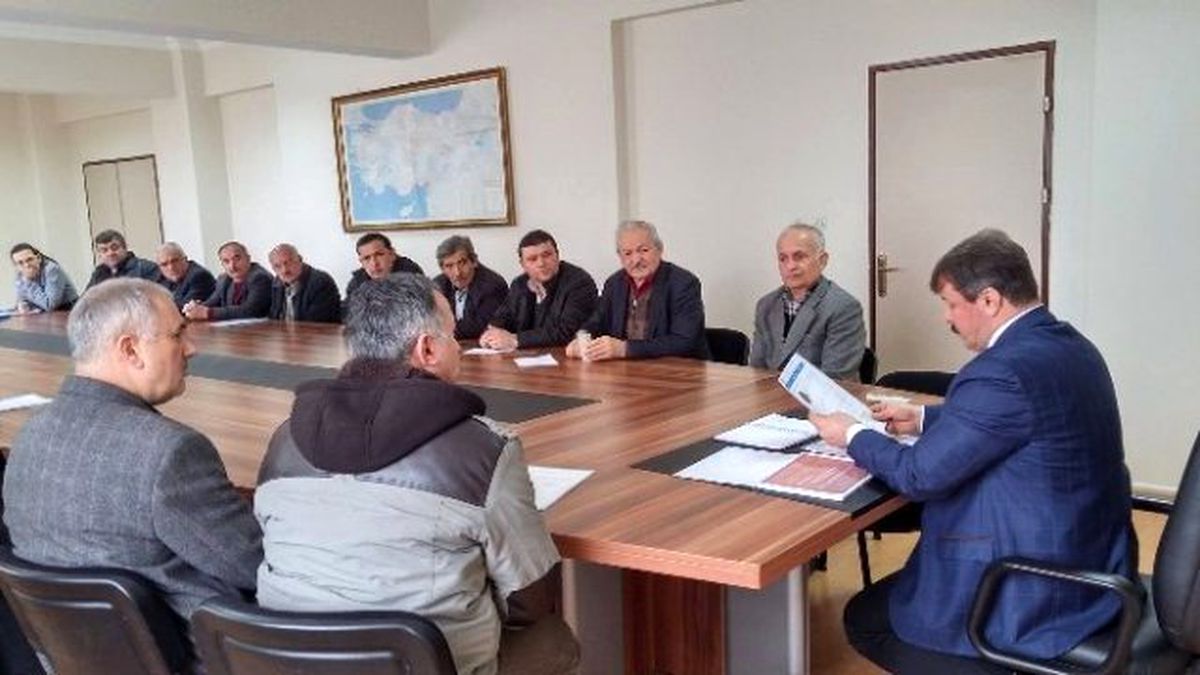 Gökçebey Özel İdare Müdürlüğü Tarafından Hizmet İçi Eğitim Kapsamında Bilgilendirme Toplantısı...