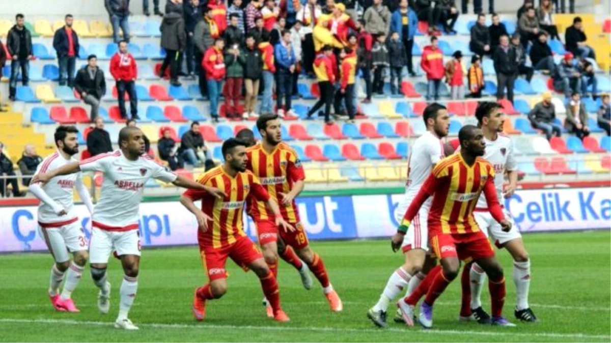 Mersin İdman Yurdu, Deplasmanda Kayserispor\'u 1-0 Yendi