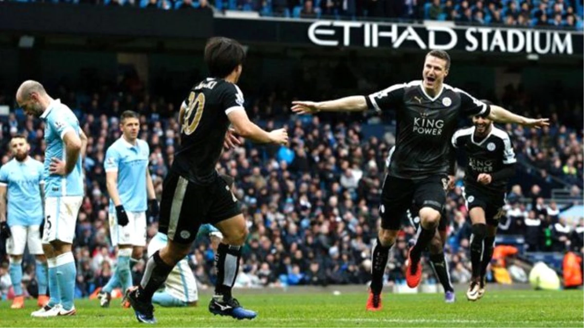 Leicester City, Deplasmanda Manchester City\'i 3-1 Mağlup Etti