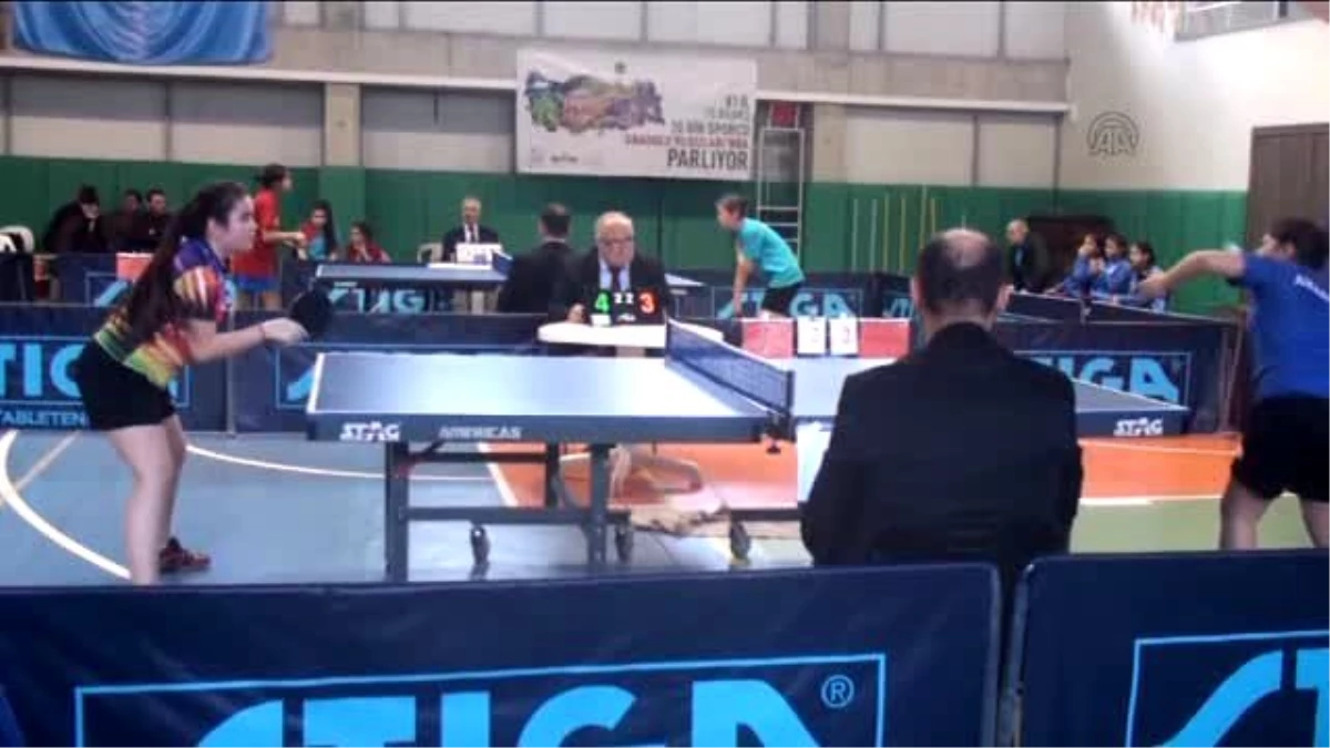 Anadolu Yıldızlar Ligi Masa Tenisi, Çeyrek Final Müsabakaları Yapıldı