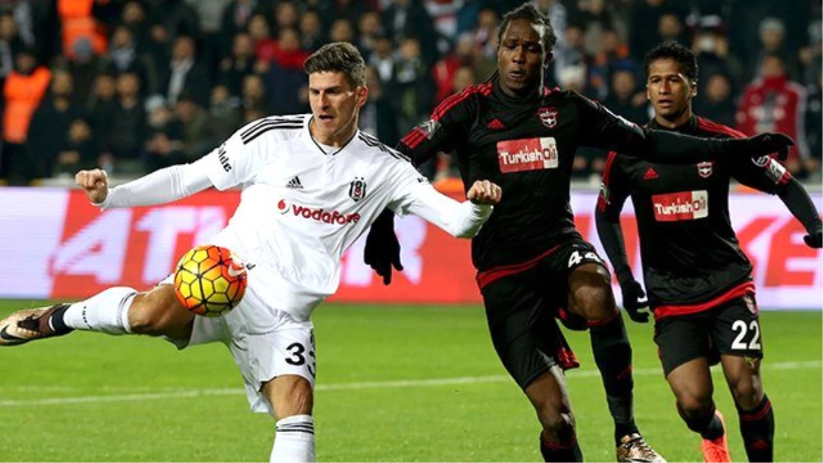 Beşiktaş Gaziantepspor\'u 4-0 Yendi