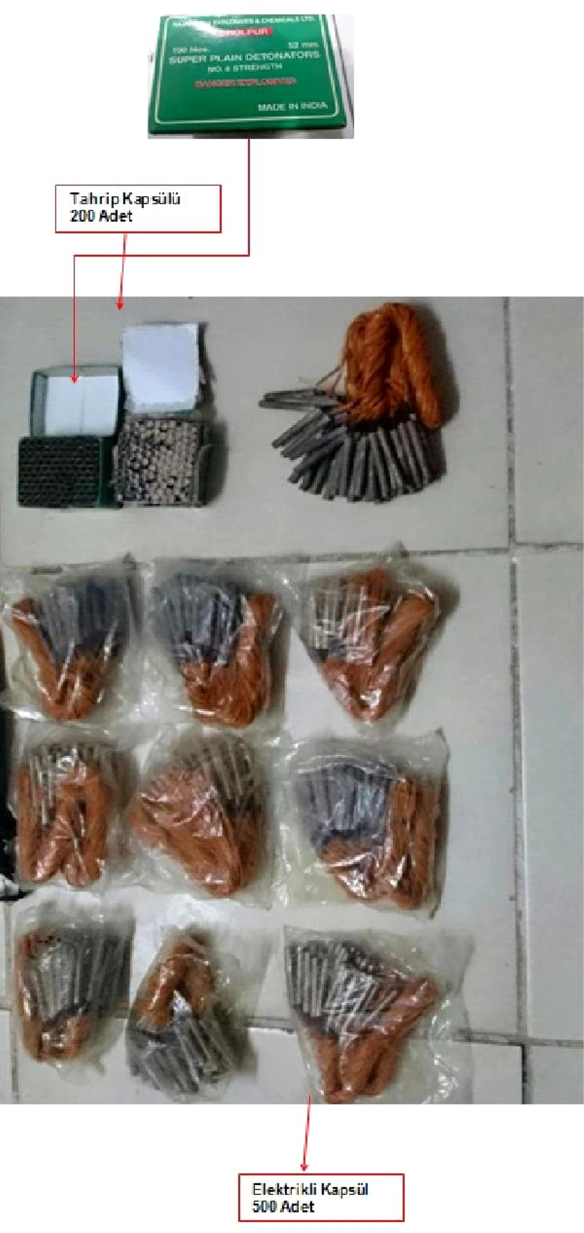Nusaybin\'de PYD\'li Teröristler Çok Sayıda Mühimmatla Yakalandı