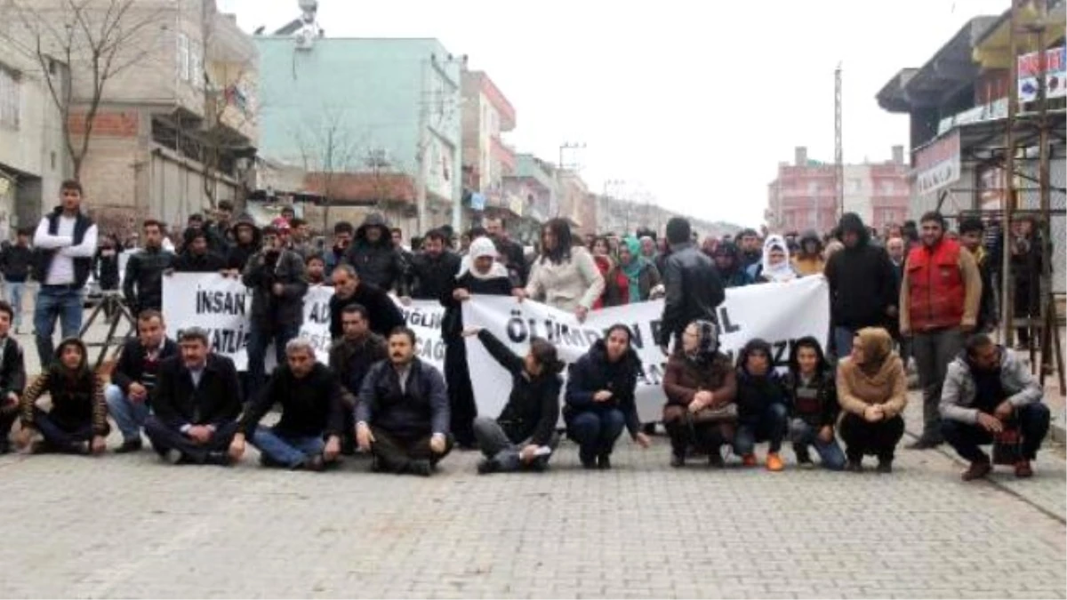 Şanlıurfa\'da HDP ve DBP\'lilerden Çatışma Protestosu