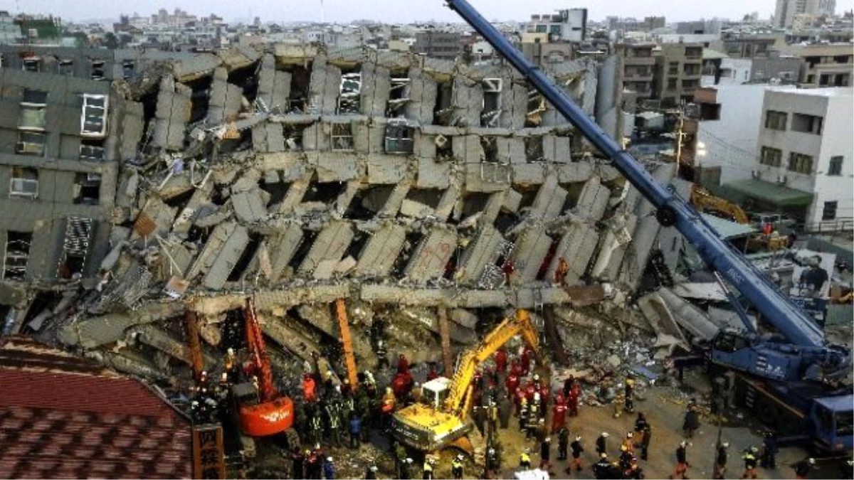 Tayvan\'daki Depremde Ölü Sayısı 23\'e Yükseldi