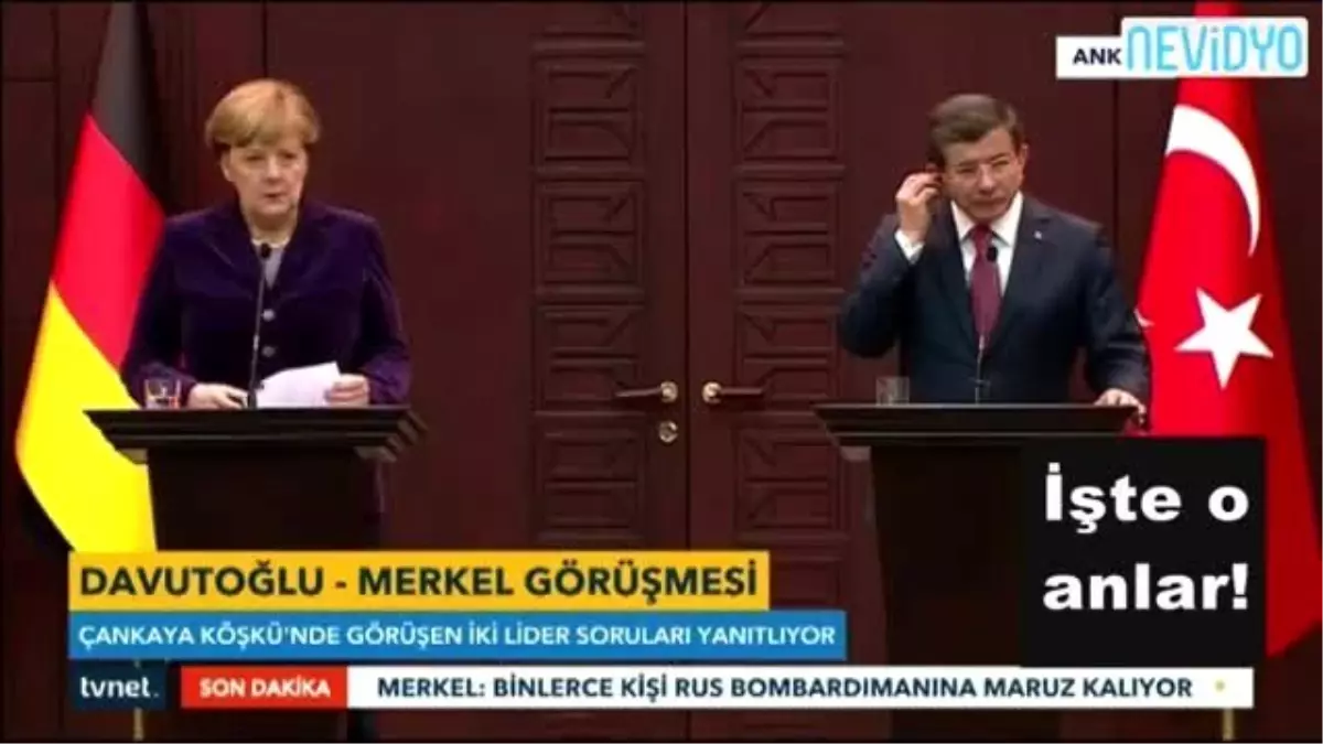 Davutoğlu\'ndan Die Welt Muhabirine Sert Yanıt