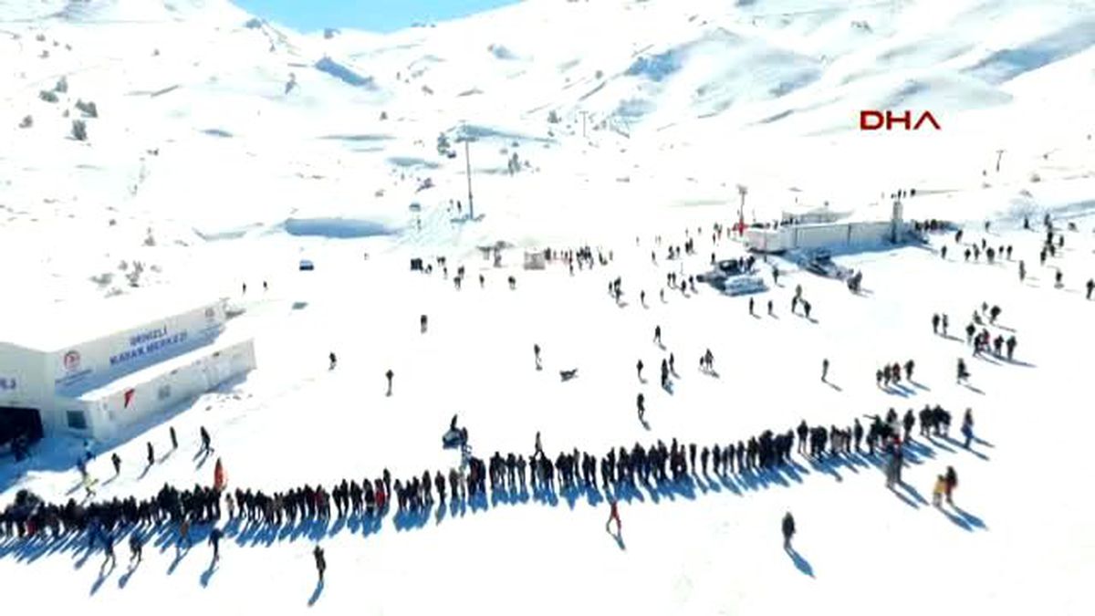 Denizli\'de Kar Şenliği Keyfi