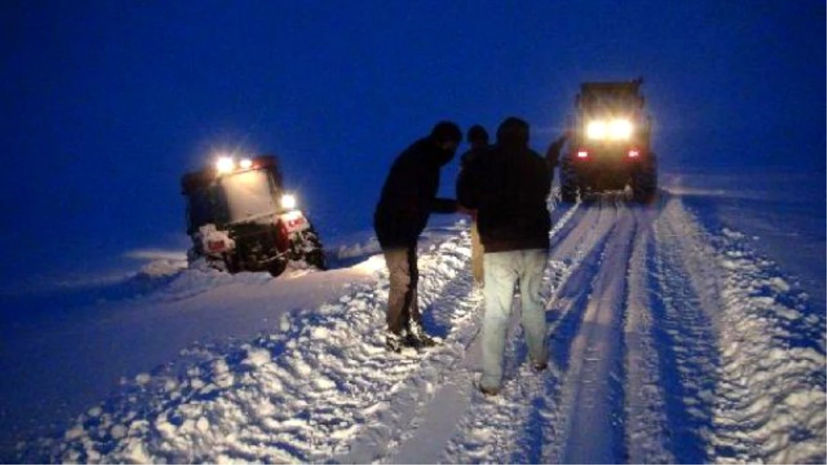 Doğu\'da 2120 Köy Yolu Kardan Kapandı