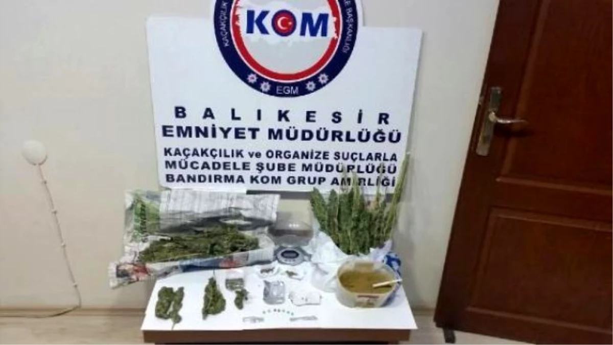 Erdek\'te Uyuşturucu Operasyonu: 6 Gözaltı