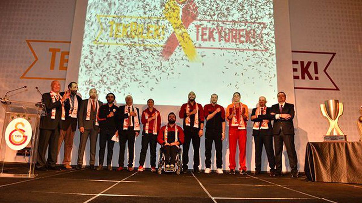 Galatasaray, "Tek Bilek Tek Yürek" Kampanyasına Start Verdi