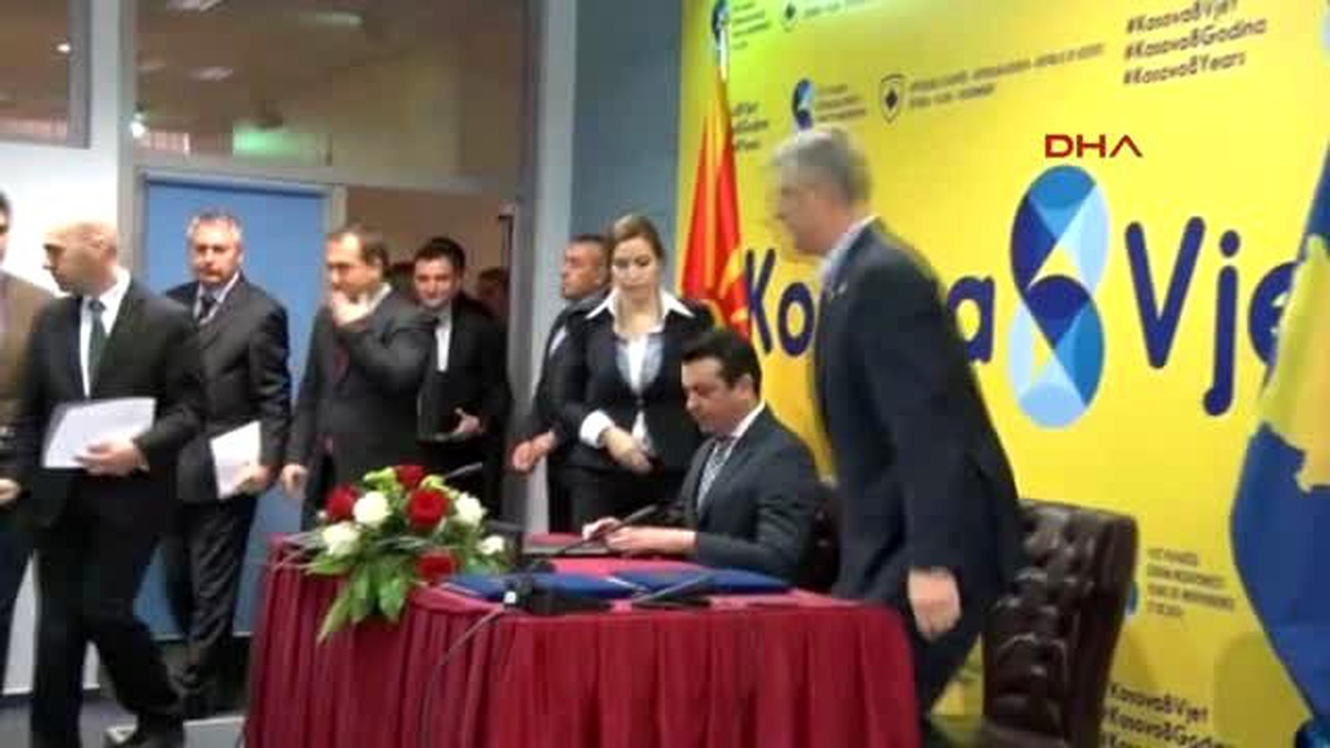 Kosova ile Makedonya Arasında \'Geçiş\' Anlaşması
