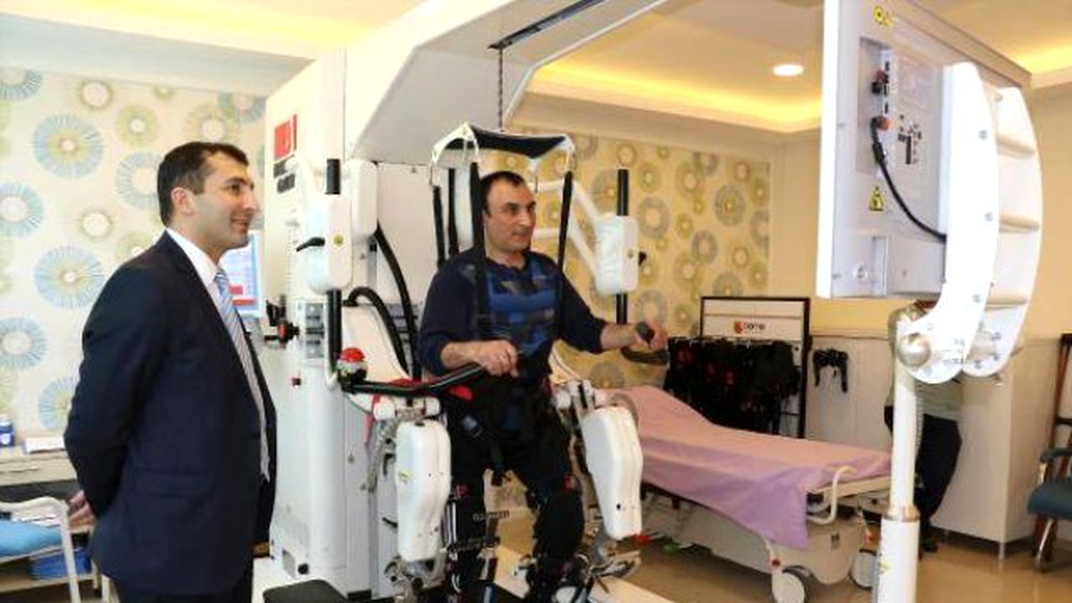 Robogait\' Cihazı ile Yeniden Yürümeyi Öğrendi