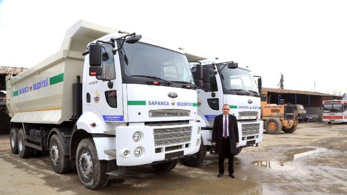 Sapanca Belediyesine İki Adet Kamyon Alındı