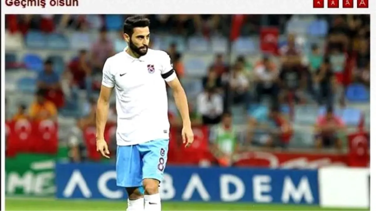 Trabzonspor\'dan Geçmiş Olsun Mesajı