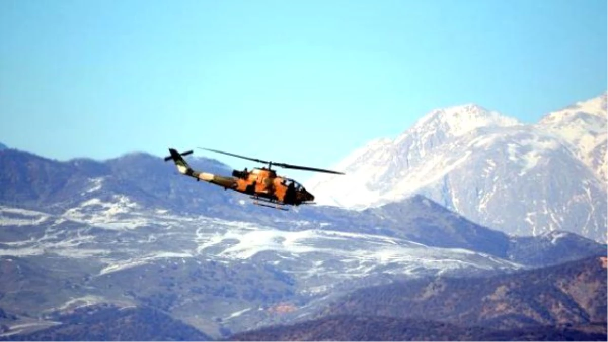 Tunceli\'de PKK\'lıların Yerlerini Anka Tespit Etti, Kobralar Vurdu