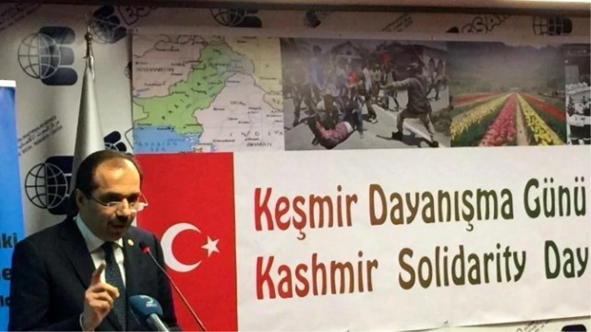 AK Parti Trabzon Milletvekili Balta, Keşmir Dayanışma Günü\'nde Konuştu