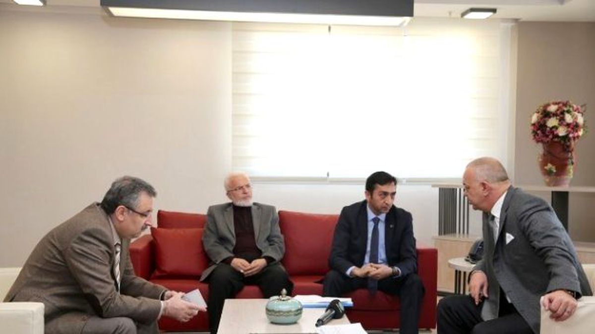 Başkan Ergün Sendika Temsilcisini Konuk Etti