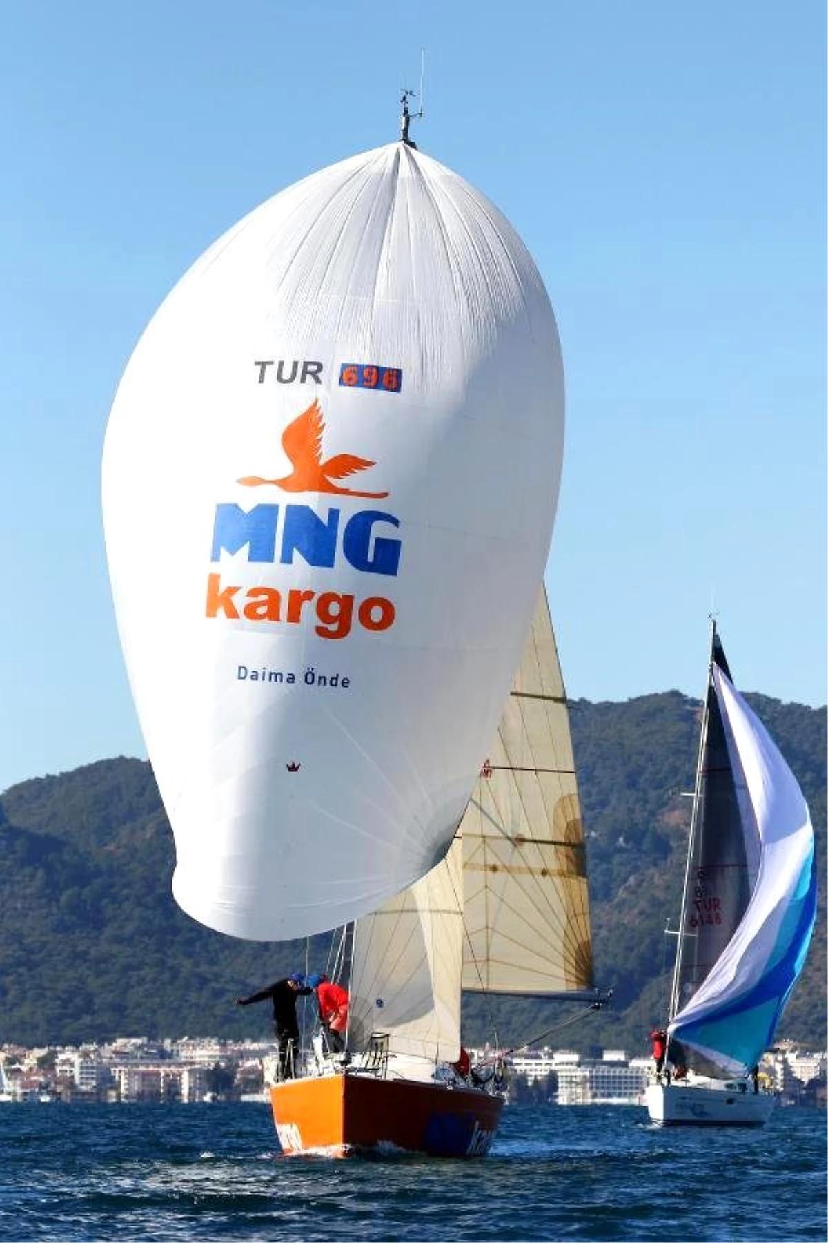 Düzelterek Yeniden / "Mng Kargo Sailing Team" Katıldığı İlk Yarışta Birinci Oldu