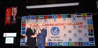 Emektar Gazeteci Sallı'ya Türk Dünyası Hizmet Ödülü