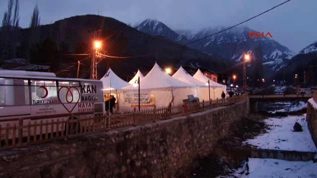 Erzurum\'a \'Herfene\' Geleneğiyle Organik Yemek Çadırı