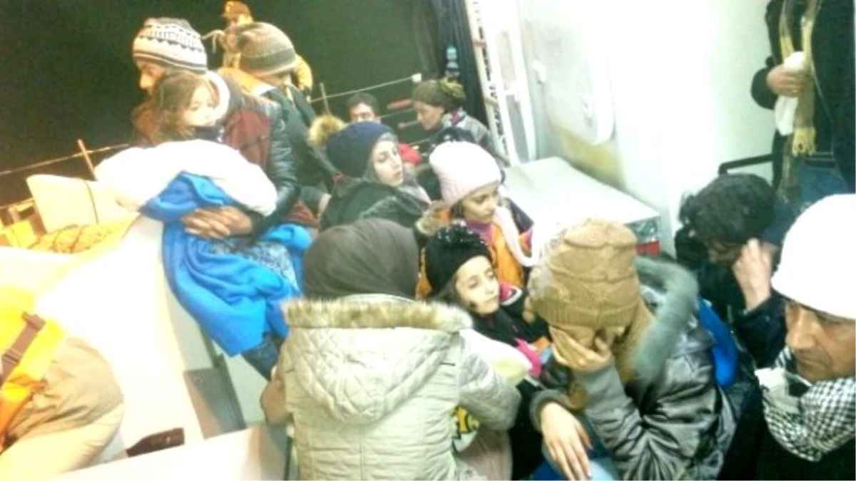 Fethiye\'de 42\'si Çocuk 123 Sığınmacı Yakalandı