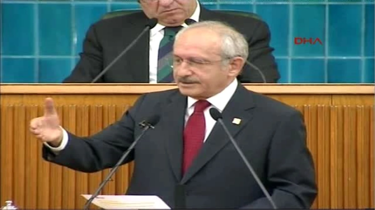 Kılıçdaroğlu Davutoğlu\'na Çağrım Elinde Sopa Olan Devlet Değil Özgürlükçü Bir Devlet Olsun -4