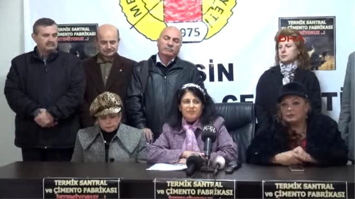 Mersin Çevrecilerden Termik Santral ve Çimento Fabrikası Tepkisi