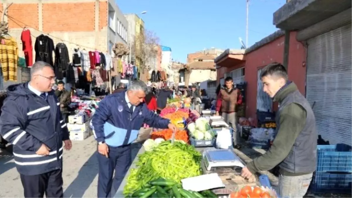 Zabıta Ekiplerinden Semt Pazarları Denetimi