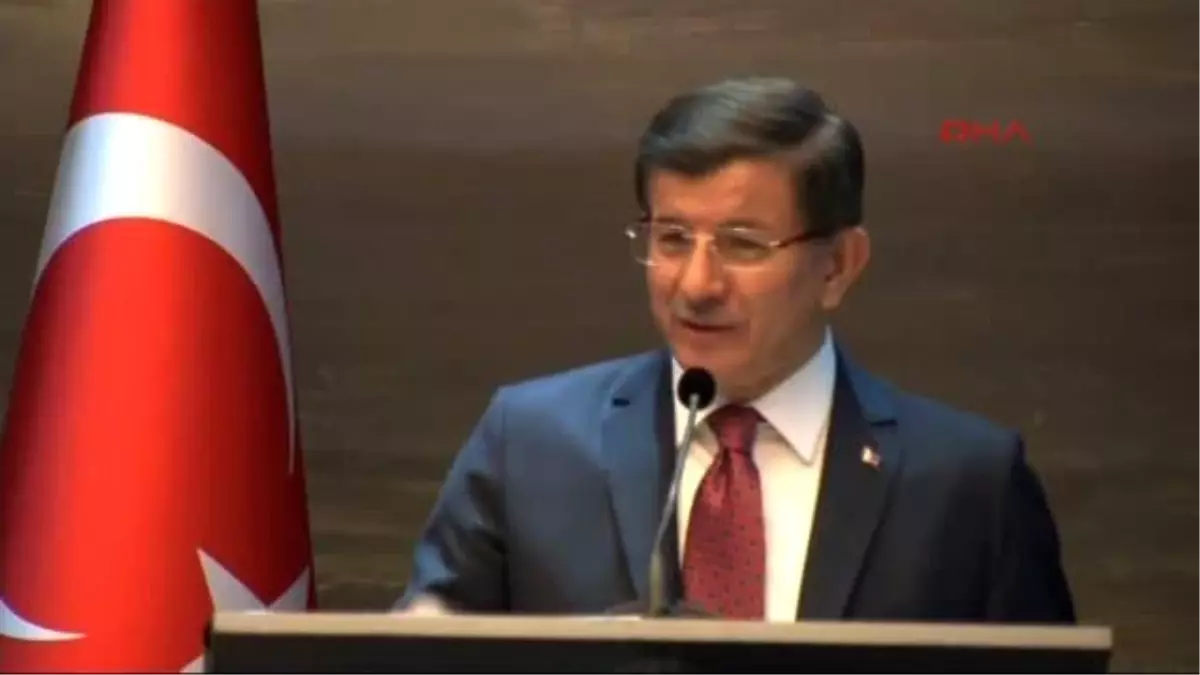 Başbakan Davutoğlu Türkiye\'nin Her Dağı, Ovası Terörden Temizlenene Kadar Bu Mücadele Devam Edecek...