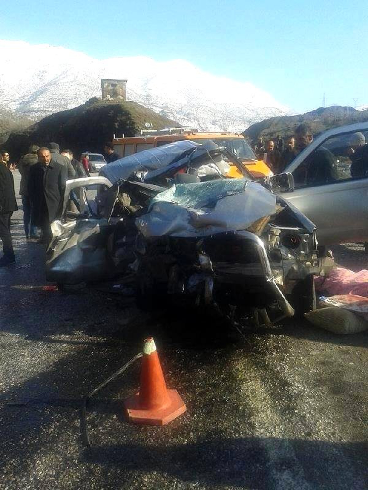 Batman-Bitlis Yolunda Feci Kaza