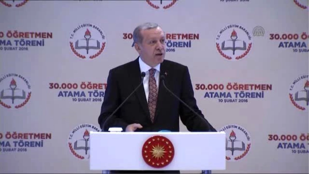 Erdoğan: "Öğretmenlik, Kendinizi Adamazsanız Çekilecek Kahır Değildir"