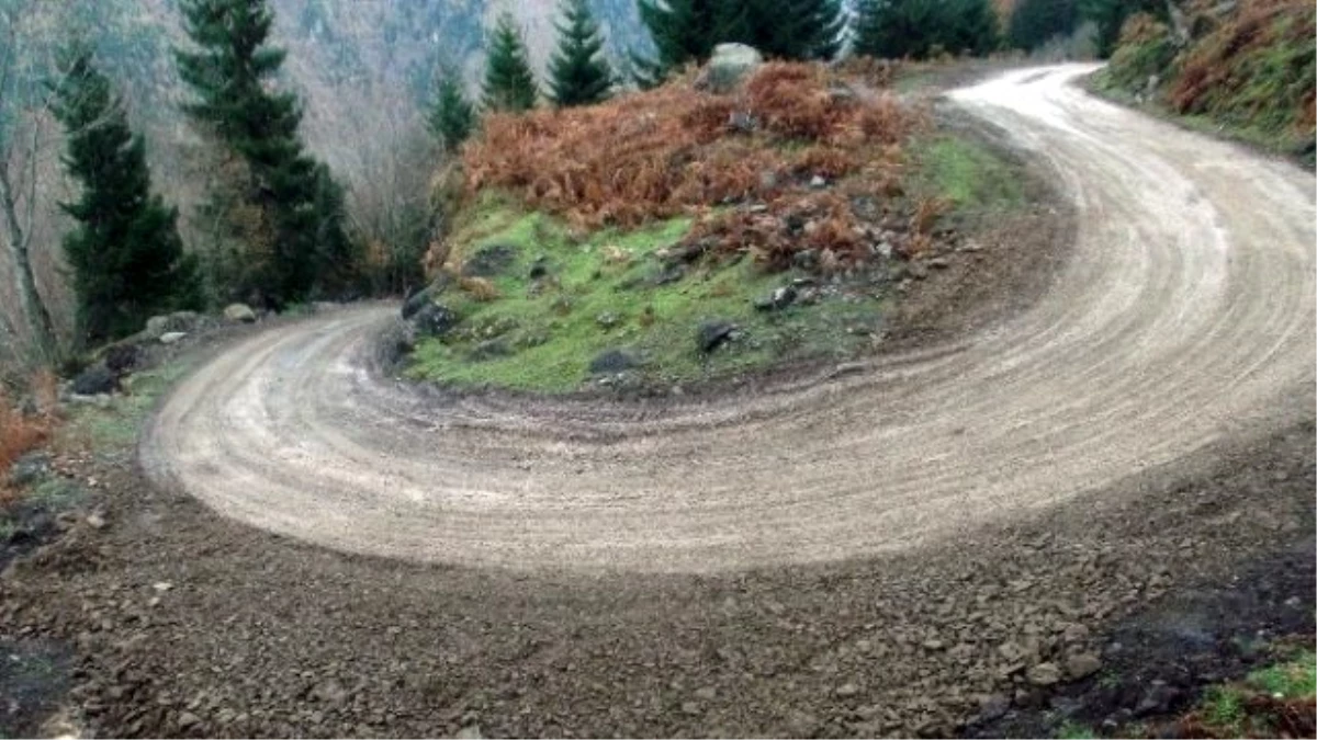 Gürcistan\'da Köyleri Merkeze Bağlayan Yol Tika Tarafından Yapıldı